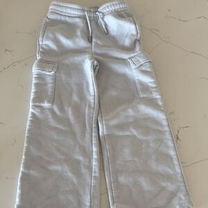 Jordan Kids Light Blue Cargo Style Wide Leg Sweatpants